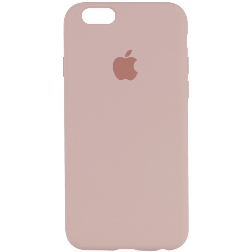 Silicone Case Full Protective (AA) для iPhone 6/6s (Pink Sand)-0